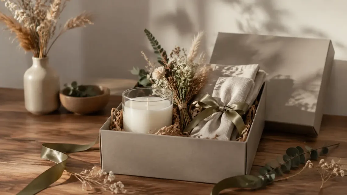Teuer wirkende DIY-Geschenke mit Kerze, Seife und hochwertiger Verpackung