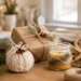 Beliebte DIY-Weihnachtsgeschenke mit Kerzen, Holzbox und Naturdeko