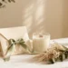 Elegant wirkende DIY-Geschenke mit cremefarbener Box und Naturdeko