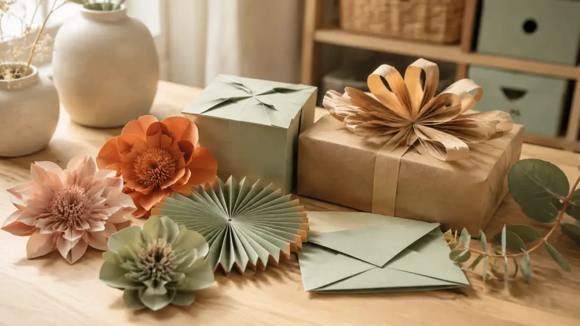 12 wunderschöne Papiergeschenke zum Selbermachen