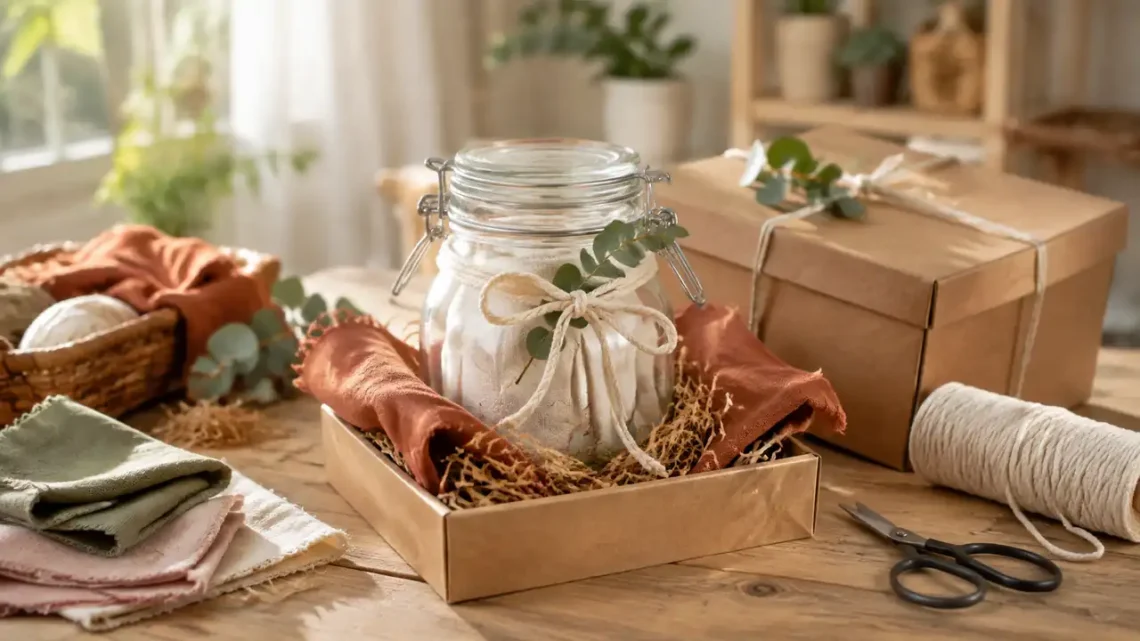 Kreative handgemachte Geschenke aus Alltagsmaterialien