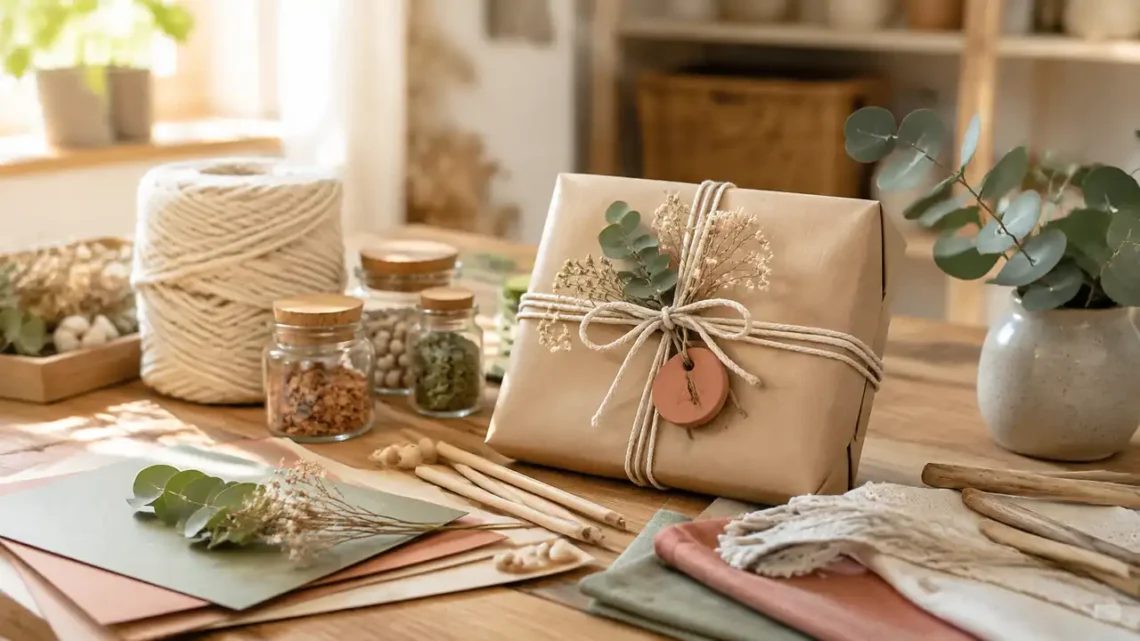 10 DIY-Geschenke mit einfachen Bastelmaterialien basteln