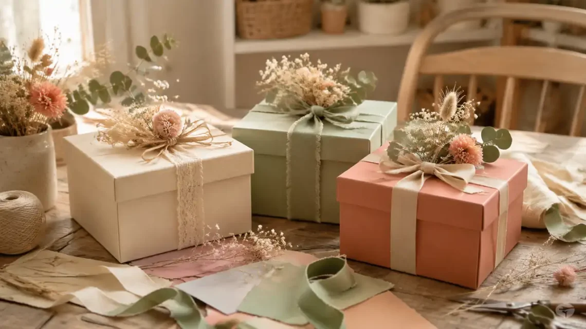 Dekorative DIY-Geschenkboxen für jeden Anlass selbst gestalten