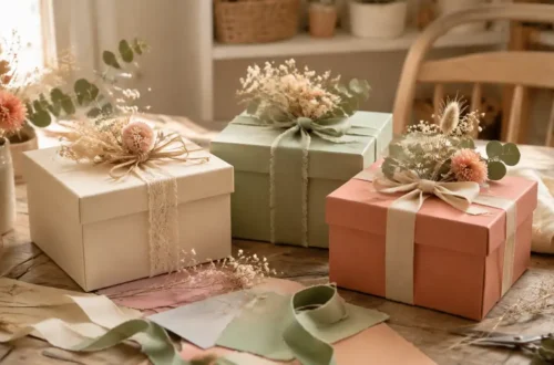 Dekorative DIY-Geschenkboxen für jeden Anlass selbst gestalten